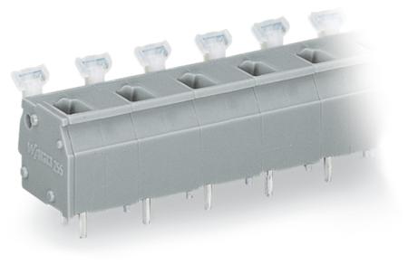 255-624 WAGO 255 Series PCB Connector, 24-Contact, 10/10.16mm Pitch, Through Hole Mount, 1-Row, Push Button Termination