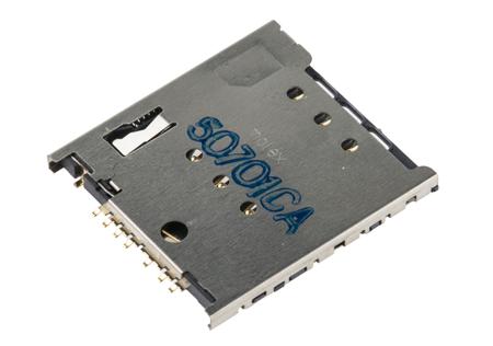 503960-0694 Molex 6 Way Micro Memory Card Connector With SMT Termination
