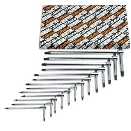 951TX/S13 BETA 13-Piece Torx Key Set, T Shape, Long Arm