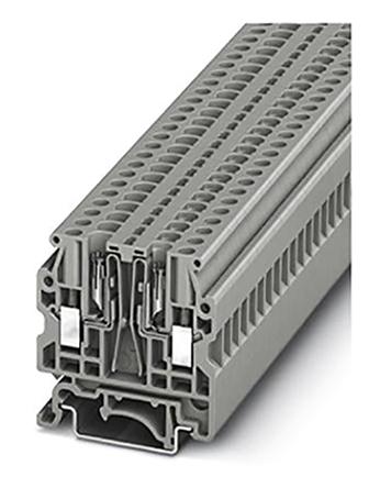 3246861 Phoenix Contact  UK 4-SD Series Grey, Single-Level, Screw Termination