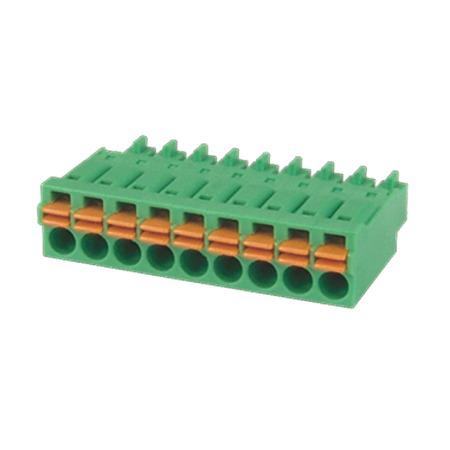 KD0230500000G Amphenol Industrial, 3.81mm Pitch, , 2 Way, , Pluggable Terminal Block, Plug, Free Hanging (In-Line),