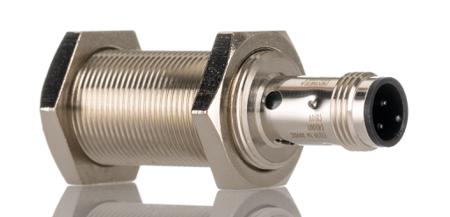 E2B-M18KS08-M1-B1 Omron, M18, PNP Inductive Sensor 39mm Length, 12 → 24 V dc supply voltage , IP67 Rating