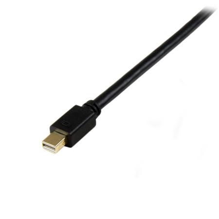MDP2DVIMM6BS StarTech.com Mini DisplayPort to DVI Adapter, 1.8m - 1920 x 1200