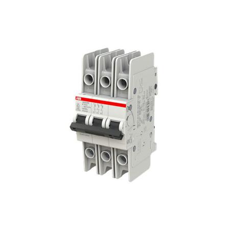 2CDS273347R0427 ABB System Pro M Compact SU200 MR Circuit Breaker, 3P, 10A Curve K, 400V AC, 15 kA Breaking Capacity