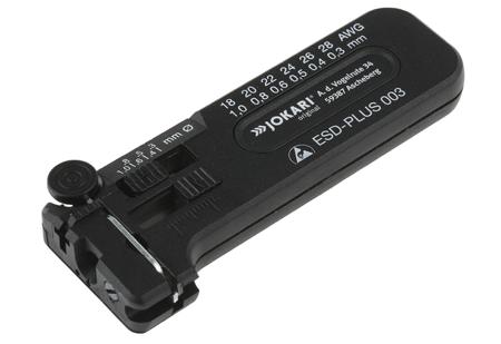 40029 Jokari ESD-PLUS Series Wire Stripper, 0.30mm Min, 1mm Max