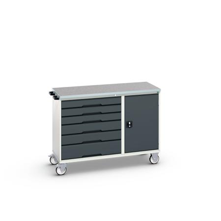 16927153-19 Bott Steel Trolley Trolley, 1300 x 600 x 980mm, 200kg Load