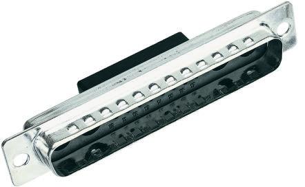 09692120072 HARTING 2 (Power/Coax), 5 (Signal) Way Cable Mount D-sub Connector Plug