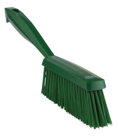 45892 Vikan Medium Bristle Green Scrubbing Brush, 50mm bristle length, Polyester bristle material