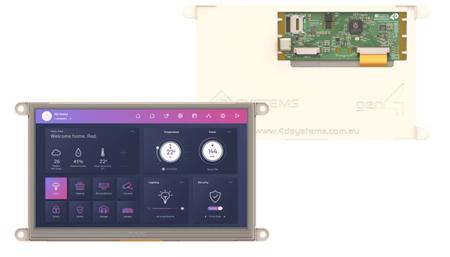 gen4-RP2350-70T 4D Systems  TFT TFT LCD Display / Touch Screen, 3.5in WVGA, 800 x 480pixels