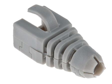 201-0295 RS Pro RJ45 RJ Connector Hood, Grey 32.004mm Length