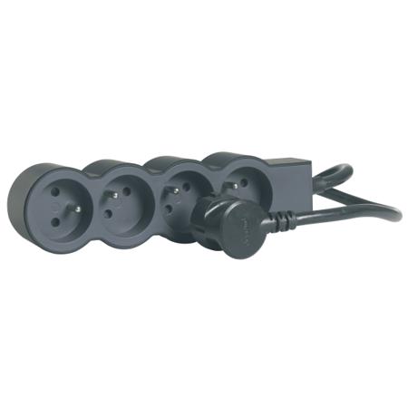 049491 Legrand 3m 4 Socket Type E - French Extension Lead