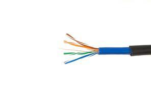 74008 BK002 Alpha WireAlpha Essentials Flexing Ethernet, 152m Cat5e, Black, U/UTP Unshielded, Unterminated PVC Sheath
