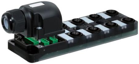 8000-88550-0000000 Murrelektronik Limited EXACT12 Series Sensor Hub, M12, 8 way, 5 port
