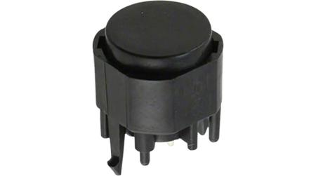 K12PBK15N C & K K12 Series Push Button Switch, (On)-Off, Surface Mount, 1NO, 30V dc, IP40