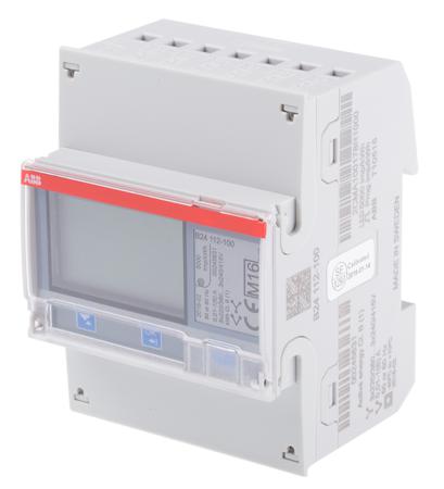 2CMA100178R1000--B24-112-100 ABB B24 3 Phase LCD Energy Meter with Pulse Output