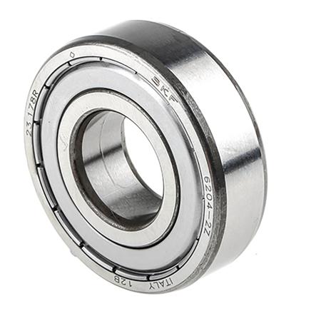 6204-2Z SKF  1 Row Ball Bearing - 20 mm ID, 47 mm OD