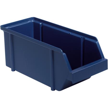 136662 Raaco PP Storage Bin x 125mm x 126mm, Blue