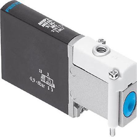 MHP2-M1H-3-2O-M5 Festo 3/2, Monostable, Open Solenoid Valve - Electrical Metric M5 MHP2 Series 24V dc, 196142