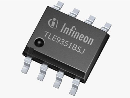 TLE9350BSJXTMA1 Infineon , CAN Transceiver 5Mbit/s ISO 11898-2:2016, SAE J2284-4/-5, 8-Pin PG-DSO-8