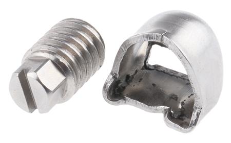 MB1803 Jubilee Stainless Steel Slotted Screw Housing, Screw, 11mm Band Width