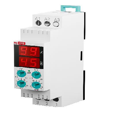 434-509 RS PRO DIN Rail Mount Timer Relay, 240V ac, 2-Contact, 0.1 s → 99min, 1-Function, 1NO/1NC