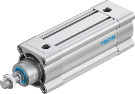 DSBC-63-100-PPSA-N3 Festo Double Action Pneumatic Profile Cylinder 63mm Bore, 100mm stroke