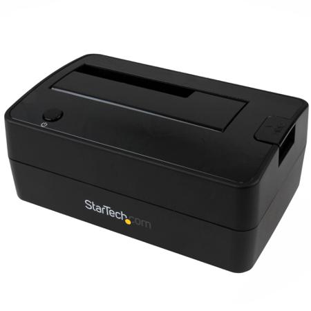 SDOCKU313 StarTech.com USB 3.1 Gen 2 Hard Drive Docking Station for 1 Drives SATA Hard Drive 2.5 x 3.5in