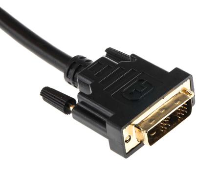 182-8559 RS PRO, Male DVI-D Single Link to Male DVI-D Single Link  Cable, 5mBlack sheathFoil shielding