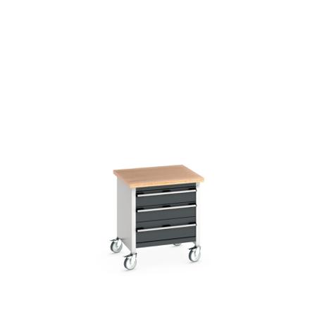 41002091-19V Bott 41002091.19V Portable Sheet Steel Workbench, 840mm x 750mm x 750mm