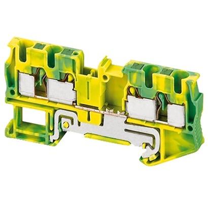 NSYTRP44PE Schneider Electric Linergy TR Series Terminal Block, 4 mm² Wire, Push In Termination