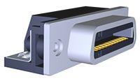 5553811-2 TE Connectivity CHAMP Series 2.16mm Pitch 24 Way Right Angle PCB Socket, Cable Mount, Panel Mount