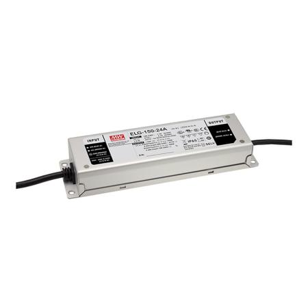 ELG-150-36DA-3Y MEAN WELL LED Driver, 36V Output, 150W Output, 4.17A Output, Constant Current / Constant Voltage