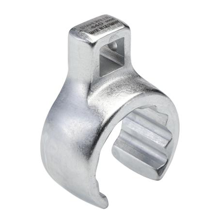 02190027 STAHLWILLE 440 Series Crow Ring Crow Ring Spanner, Spanner size 27mm L.59mm, 20 x 21.4mm Insert, Chrome Plated Finish