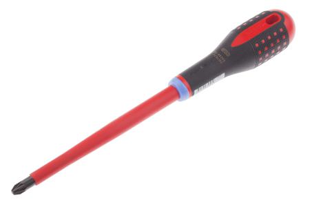 BE-8830S Bahco Pozidriv  Screwdriver, PZ3 Tip, 150 mm Blade, VDE/1000V, 272 mm Overall