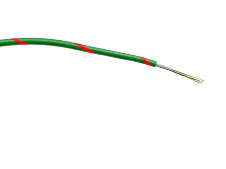 267-5767 Green/Red 0.5 mm² Hook Up Wire, 16/0.2 mm, 100m, PVC Insulation