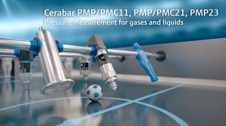 PMC21-BA1U1HBWTJA Endress+Hauser Cerabar PMC21 Series Pressure Sensor, 1.5psi Min, 600psi Max, Absolute, Gauge Reading