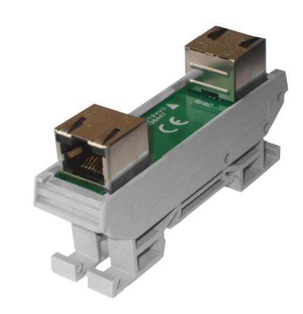 CIM/2RJ45C CAMDENBOSS CIM Series 2-Contact Socket Interface Module, RJ45 Connector, DIN Rail, 500mA