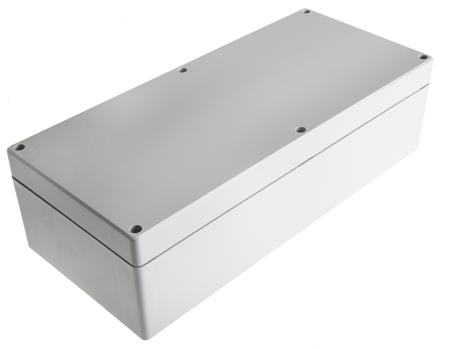 AB 163610 ENCLOSURE Fibox Grey ABS Enclosure, IP66, IP67, 360 x 160 x 101mm