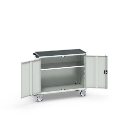 16927064.16 Bott 2 Door Sheet Steel Floor Standing Cabinet, 1050 x 550 x 965mm