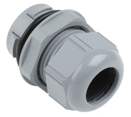 53112922 Lapp SKINTOP Series Grey Polyamide Cable Gland, M32 Thread, 11mm min., 20mm max., IP68