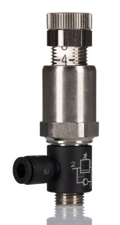 7300 04 10 Legris 7300 Threaded Tube Regulator, G 1/8 Male x 4mm, 1/8 in