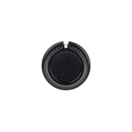 259-6878 RS Pro Potentiometer Knob, Body: Black, Dia. 16.2mm with a White Indicator, 3.175mm Shaft
