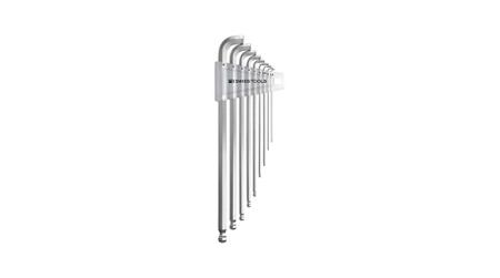 PB 2222.LH-10 PB SWISS TOOLS 9 piece L Shape Metric Hex Key Set, 1.5 mm, 2.5 mm, 2 mm, 3 mm, 4 mm, 5 mm, 6 mm, 8 mm, 10 mm