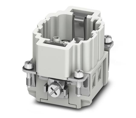 1584716 Phoenix Contact Heavy Duty Power Connector Insert, 16A, Male, HC-BB18 Series, 18 Contacts