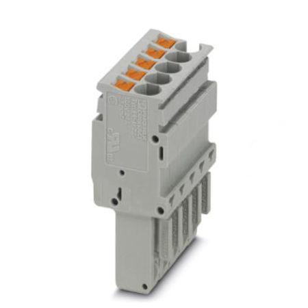 3209905 Phoenix Contact, Combi Pluggable Solutions, 5 Way, Pluggable Terminal Block, Plug, Plug-In, Push In Termination,