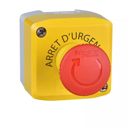 XALK1781H29 Schneider Electric XALK Series Turn to Release Emergency Stop Push Button, 1 NC, IP66, IP67, IP69(IP69K)