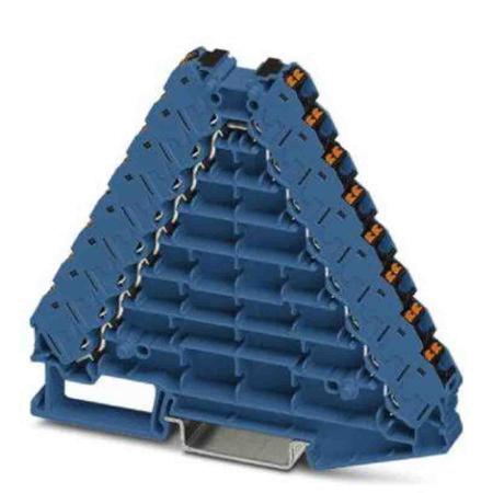 3270145 Phoenix Contact Distribution Block, 32 Way, 2.5mm², 17.5A, 250 V, Blue