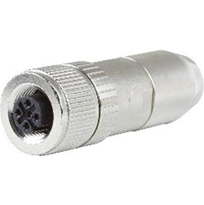 X67AC0C21-1 B&R Straight Female 5 way M12 to Connector