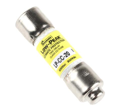LP-CC-20 Eaton 20A T Melamine Cartridge Fuse, 10 x 38mm