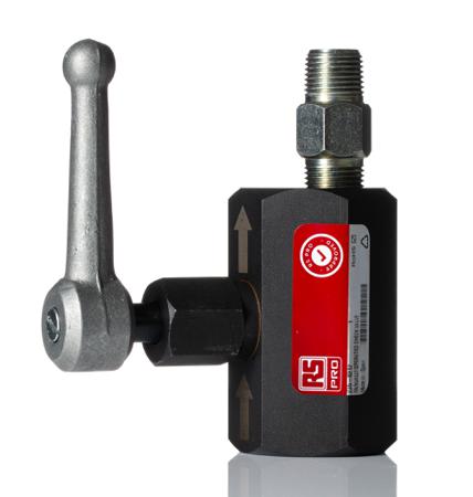 235-8212 RS PRO Hydraulic Flow Control Valve, NPT 3/8, 700 bar, 2